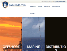 Tablet Screenshot of jamestownmetal.com